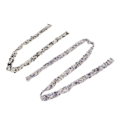 Miniatyrbild 5 av 10: 2PCS Resin Rhinestone Strips Ribbons Crystal Glitter Rhinestone Trim för DIY Sko Väska Kläder Halsband
