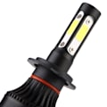 Pikkukuva 8 / 9: 2 kpl LED-ajovalot Auton ajovalot Lamppu 12V 24V 6500K