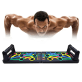 Miniatyrbillede 1 af 4: Push-up Bracket Board Folding Multi-funktionel 14-funktion Fitness Board Hjem Indendørs Sportsudstyr Abdominal Fitness