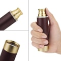 Miniatyrbillede 4 af 7: Teleskop Messing Spyglass Pirat Monokular, Vandtæt Lomme