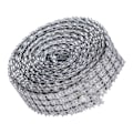 Miniatyrbilde 6 av 10: Plast Rhinestones 4 Rader Mesh Klær Sko Vesker Dekorasjon Bånd med Lim