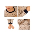 Miniatyrbild 3 av 3: Flickor Pyjamas Set Pjs 100% Bomull, S(Blossoming Flowers)