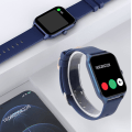 Miniatyrbillede 5 af 8: Smartwatch med iltmåling, opkaldsdisplay, IP68 vandtæt touchskærm og skridttæller Blue