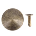Miniatyrbild 9 av 10: 100 st svampnitar multifunktionella dubbellock svampnitar för bälten väskor hattar skor lädernyckelringar kläder brons
