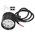 Miniatyrbilde 1 av 11: 60W 6LED Spotlys 6000K 4000LM Sterke Spotlys 3 Lysmoduser IP67 Vanntett for Motorsykkel