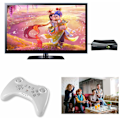 Miniatyrbild 3 av 5: Pro-kontroller för Wii U, PowerLead trådlös handkontroll White