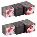 Self-adhesive Magnetic Plate 10x10mm 50-pack
