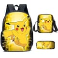 Elektrisk mus Pikachu skolväska ryggsäck studentryggsäck