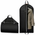 Premium Garment Bag, Breathable Suit Cover for Wardrobe Storage Black M