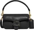 COA Leather-Clad C-Closure Pillow Tabby Shoulder Bag