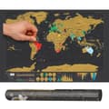 Scratch Map / World Map - 42 x 30 cm
