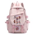 Katseye Music Print School Backpack Lightweight Large Capacity for Students No. 3