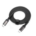 USB-C till USB-C-kabel 5A/20V PD 100W Svart 2 m
