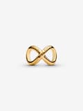 Pandora - Forever & Always Infinity Charm - 14k Gold Plating