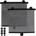 2-Pack - Sunshade Roller Blind for Car - 41x46 cm