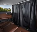 Car Curtain Sunshade, Removable Front and Rear Seat Divider