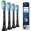 4 Replacement Brush Heads Compatible with Philips Sonicare, Pack can Black C3 Black C3 Black