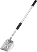 Cat Litter Scoop Adjustable Length, Robust and Practical Stainless Steel Cat Litter Scoop