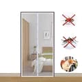 Magnetic Mosquito Net Door - White, 80 x 210 cm