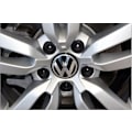 Miniatyrbilde 4 av 4: 4 stk. VW-logo 56 mm navkapsler
