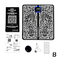 Miniatyrbillede 1 af 11: Elektrisk EMS Fodmassagepude Fødder Akupunktur Stimulator Massage remote control One-size