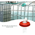 Miniatyrbilde 2 av 5: IBC Regnfilterlokk, Vaskbart Nylon IBC Filter, IBC Lokk Filterlokk 245mm IBC Regnvannstank Filterlokk