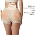 Miniatyrbild 4 av 5: Butt Lift-trosor för kvinnor, Shapewear, Butt Enhancer, Fake Butt Underkläder, Body Shaping Apricot apricot M