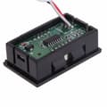 Miniatyrbillede 4 af 5: Blå Digital Voltmeter 3.3-30V Sort Sort Black one size