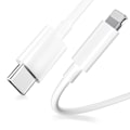 Pikkukuva 1 / 5: USB-C - Lightning -datakaapeli, 2 metriä, Type C -laturi, pikalatauskaapeli, yhteensopiva iPhone 14/14 Pro/13/13 Pro/12/12 Pro/iPadin kanssa, MFi-sertifioitu