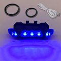 Miniatyrbillede 2 af 2: Cykelbaglygte, vandtæt cykelbaglygte, cykelbaglygte til LED-dragter, mountain LED-baglygte, 2 stk. (Blå)