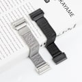 Miniatyrbillede 3 af 3: Hurtigudskiftningsrem til Garmin Fenix 7 / 6 / Tactix 7 pro Sort Sort Svart 22mm