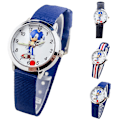 Miniatyrbild 2 av 2: Sonic The Hedgehog Klocka Barn Pojkar Flickor Söt Quartz Klocka black