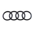 Miniatyrbillede 4 af 4: 2 Audi lys sort forreste og bageste mærker ringe A1 A3 A4 A5 273MM 1[mo]
