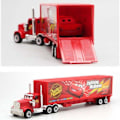 Miniatyrbillede 3 af 5: 7 stk. Biler 2 Lynet McQueen Racer Bil & Mack Lastbil Sæt Gaver-WELLNGS