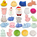 Miniatyrbilde 2 av 4: Adventskalender 2023, 24 Mochi Squishies Lekefigurer, Julekalender, 24 Dagers Overraskelseskalendere