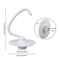 Miniatyrbilde 2 av 2: Deigkrok tilbehør for Kitchenaid 5KSM150, 5K45SS, 5KSM90 og andre modeller