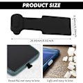 Miniatyrbild 3 av 5: 3-pack dammskydd för USB-C-port, silikondammskydd för