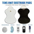 Miniatyrbilde 3 av 5: 20 stk Kompatible med Omron Tens Enhet Erstatningsputer Gjenbrukbare Pads 10 Par[mo] Detective