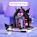 Miniatyrbild 1 av 6: Keeppley Sanrio Byggklossar Kulomi My Melody Pompom Purin Cartoon Modell Leksak Grafikblock Kuromi2 Kuromi2 With box