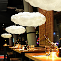 Miniatyrbillede 1 af 5: Skylampe - Justerbar lysstyrke - Bedårende udseende - Kunstig sky LED-loftslampe