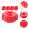 Miniatyrbilde 2 av 3: 5 stk Plast Tromme Hurtigmuttere Cymbalmuttere Hurtigkobling Trommetilbehør Kit[mo]