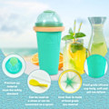 Miniatyrbillede 5 af 5: Slush Maskine - Grøn Genanvendelig Slush Kop, Hjemmelavede Slushies