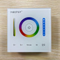 Miniatyrbillede 1 af 2: LED Væg Touch Panel Controller til RGB/RGBW/RGB+CCT LED Farveskiftende Strip Lys med DC 12-24V
