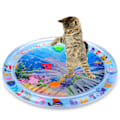 Miniatyrbild 1 av 5: Vattensensorisk lekmatta för katter, Kattleksaker för uttråkade innekatter, Cat Kicker Leksaker Självlekmatta, Interaktiva leksaker för katter