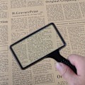 Miniatyrbild 5 av 5: Rektangulär läsförstorare, 10x förstoring