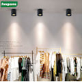 Miniatyrbillede 5 af 5: 10W Udendørs LED-Spotlight, Justerbar Loftlampe, Køkken, Stue, Butiksbelysning, Varmt Hvidt (Sort) Sunmostar