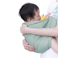 Miniatyrbilde 4 av 5: Nyfødt bæresele Dobbel bruk cover Mesh Netting Ammebærer Up Baby