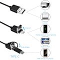Pikkukuva 2 / 3: USB-käärmekamera tarkastukseen, IP67 vedenpitävä USB C -endoskooppi, tyyppi