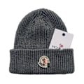 Miniatyrbillede 1 af 3: Unisex Strikket Hue til Kvinder og Mænd, Varmt Vinterhue til Ski White red