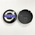 Miniatyrbillede 4 af 5: ABS plast dæksel 64 mm til Volvo hjulkapsler VOLVO Volvo hjulkapsler 64 mm - Volvo grå (pakke med fire)